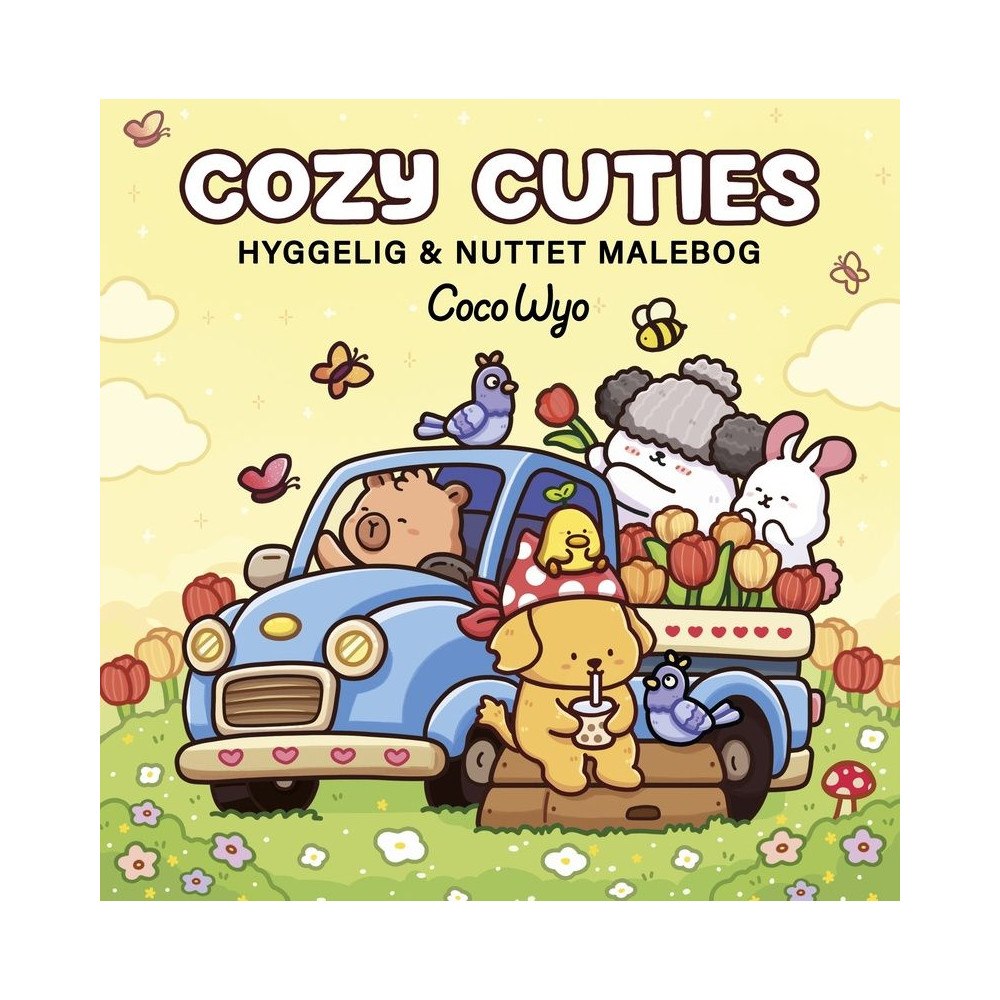 Cozy Coloring Cozy Cuties - Cozy Coloring: Cute and Cozy Coloring Book