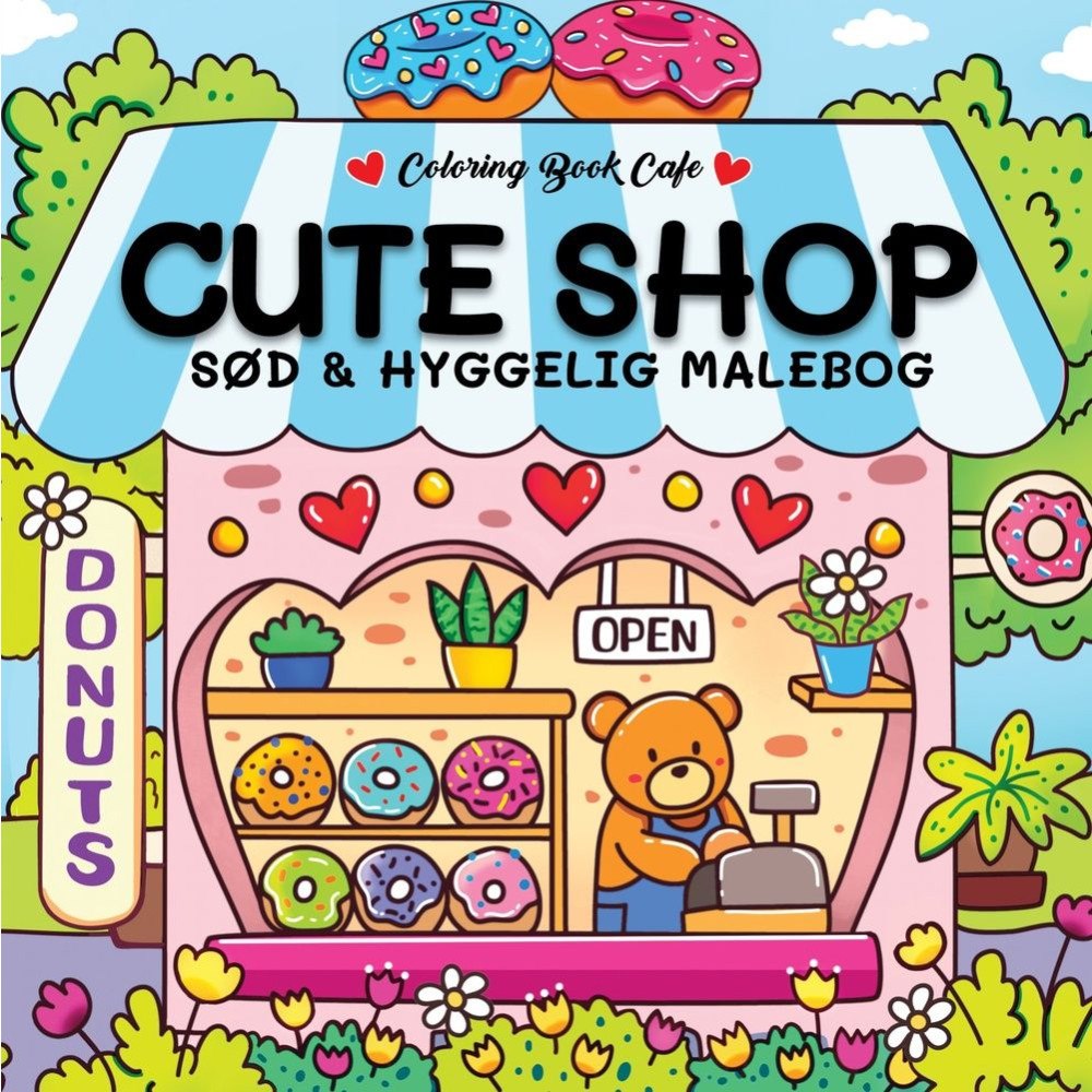Cozy Coloring Cute Shop - Cozy Coloring: Cute and Cozy Coloring Book