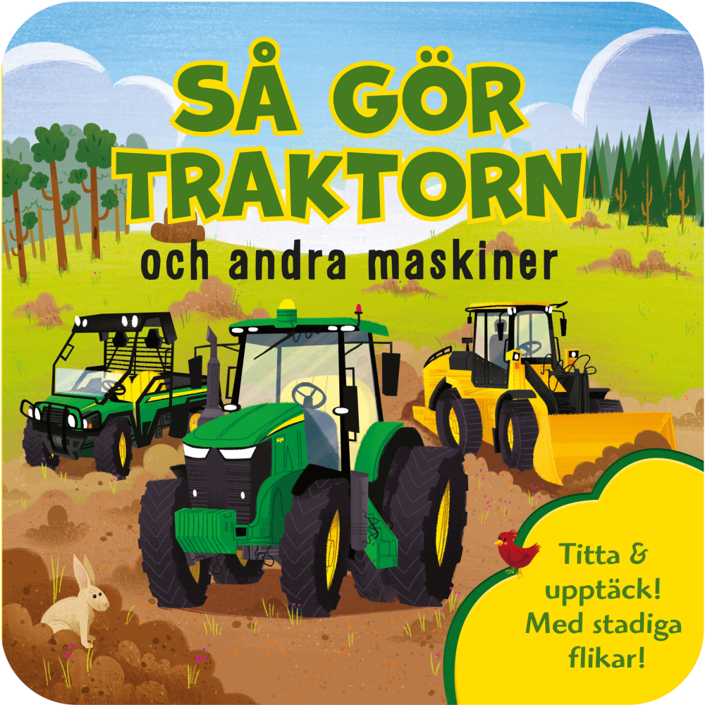 Tukan Förlag Så gör traktorn och andra maskiner (bok, board book)