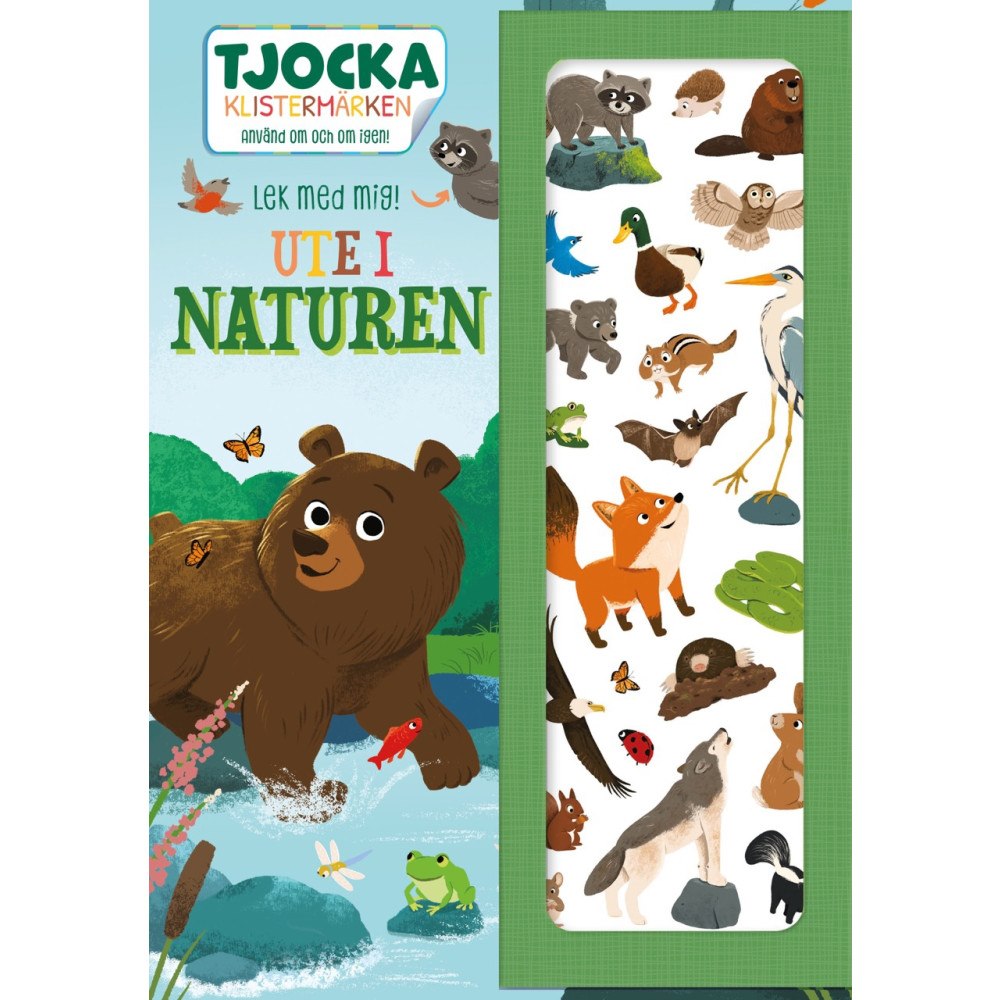 Tukan Förlag Ute i naturen : Använd om och om igen! (bok, board book)