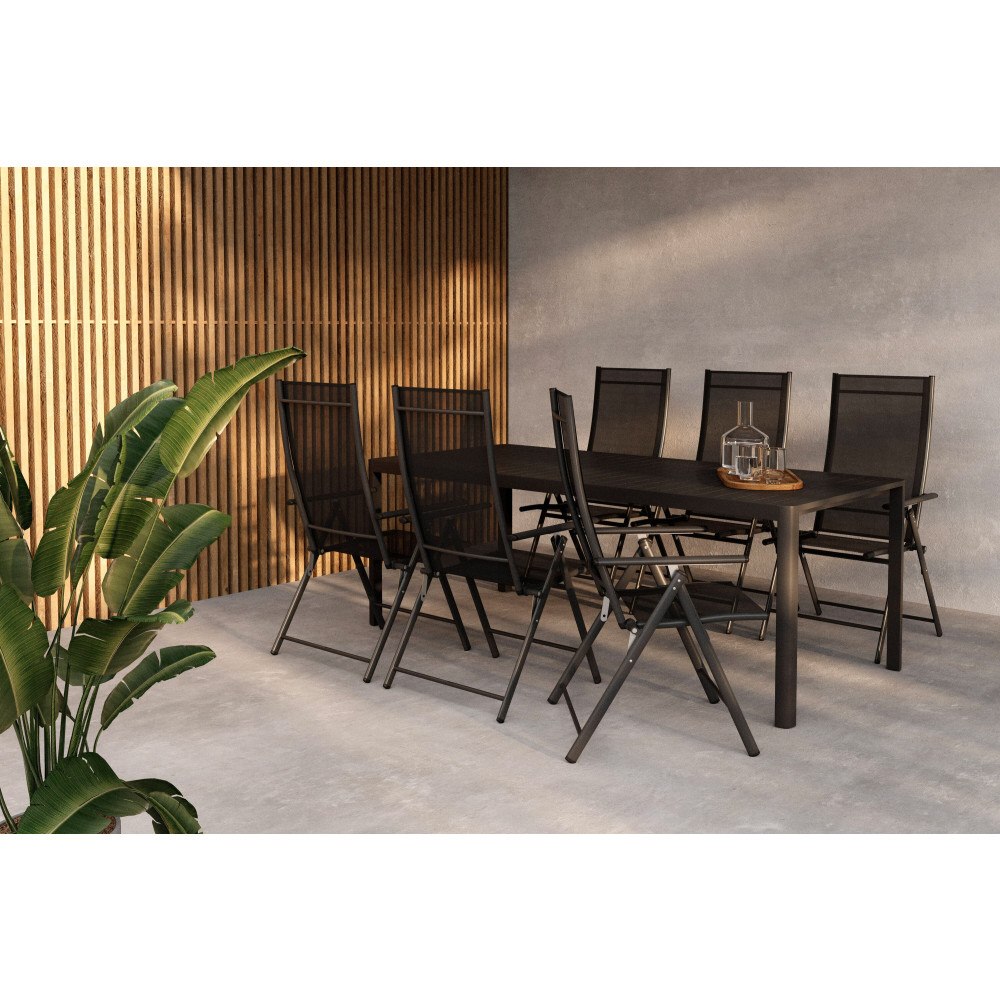 Venture Home Giardini Matgrupp med stolarna Levanzo
