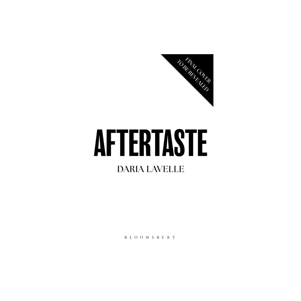 Bloomsbury Publishing PLC Aftertaste (inbunden, eng)