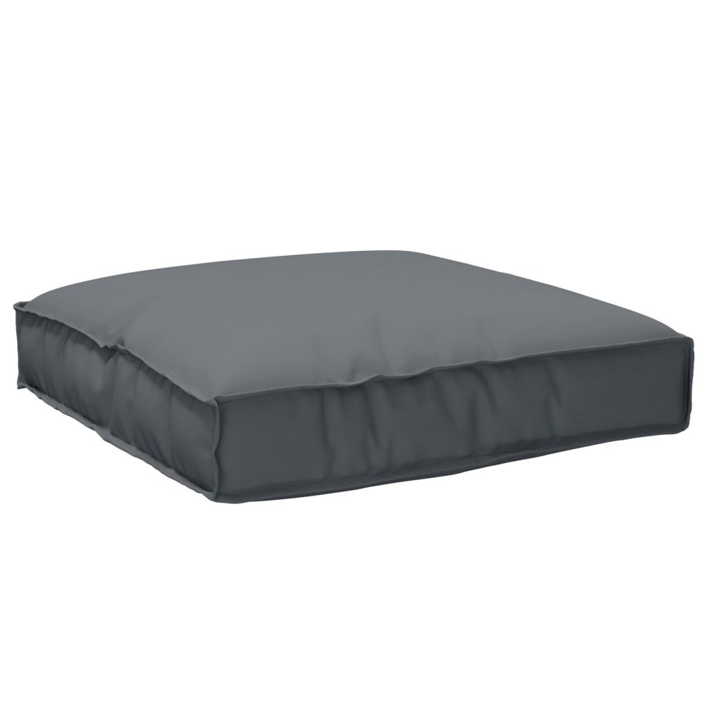 vidaXL 2-delat Palletkuddset Antracit Oxford-tyg
