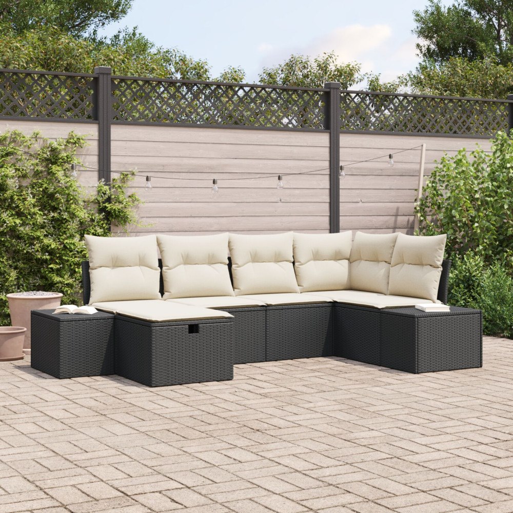 vidaXL Soffset 7 st konstrotting