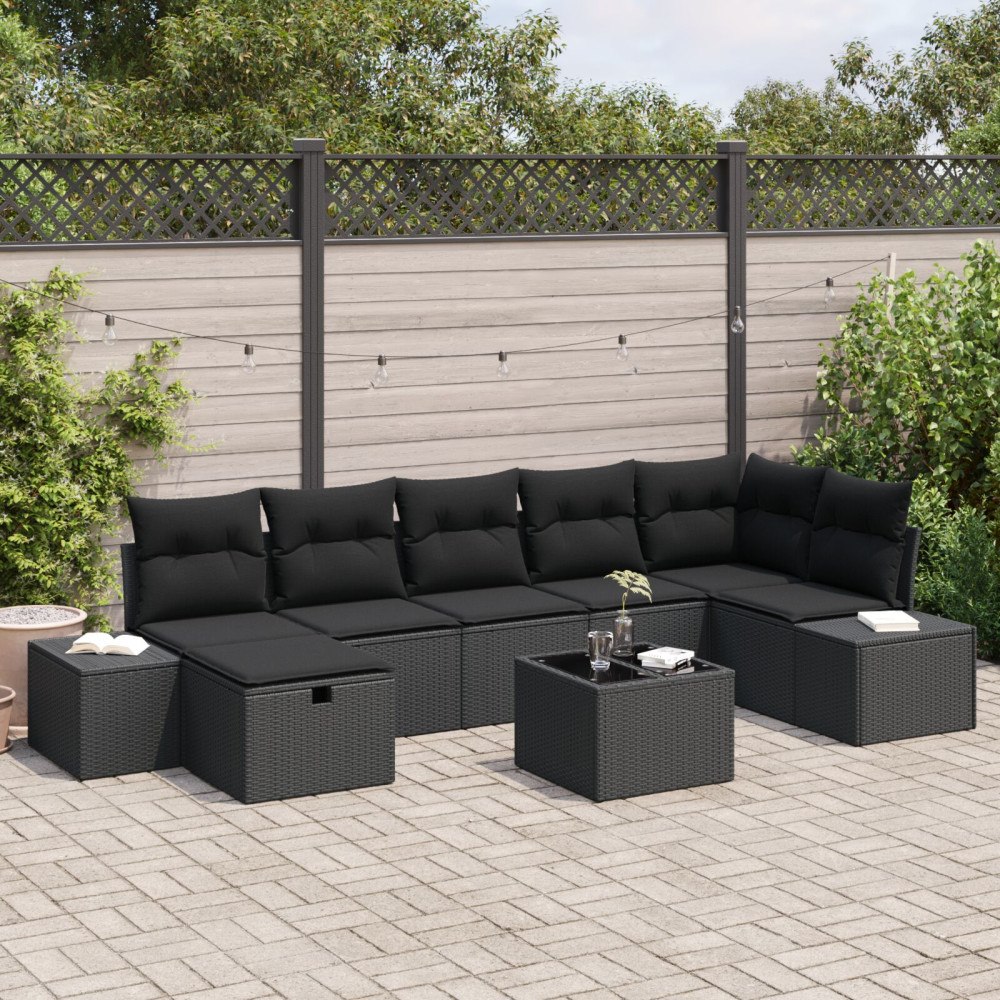 vidaXL Soffset 8 st konstrotting