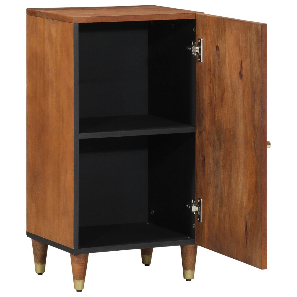 vidaXL Sideboard 40x33x75 cm Massiv trä Mango