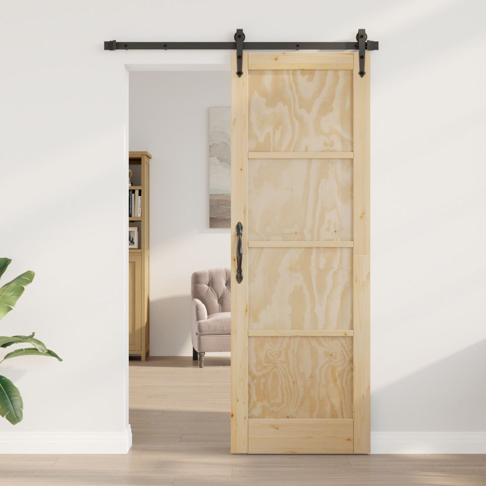 vidaXL Inredningsdörr "ORKDAL" 73.5x211x4 cm Solid Trä Tall