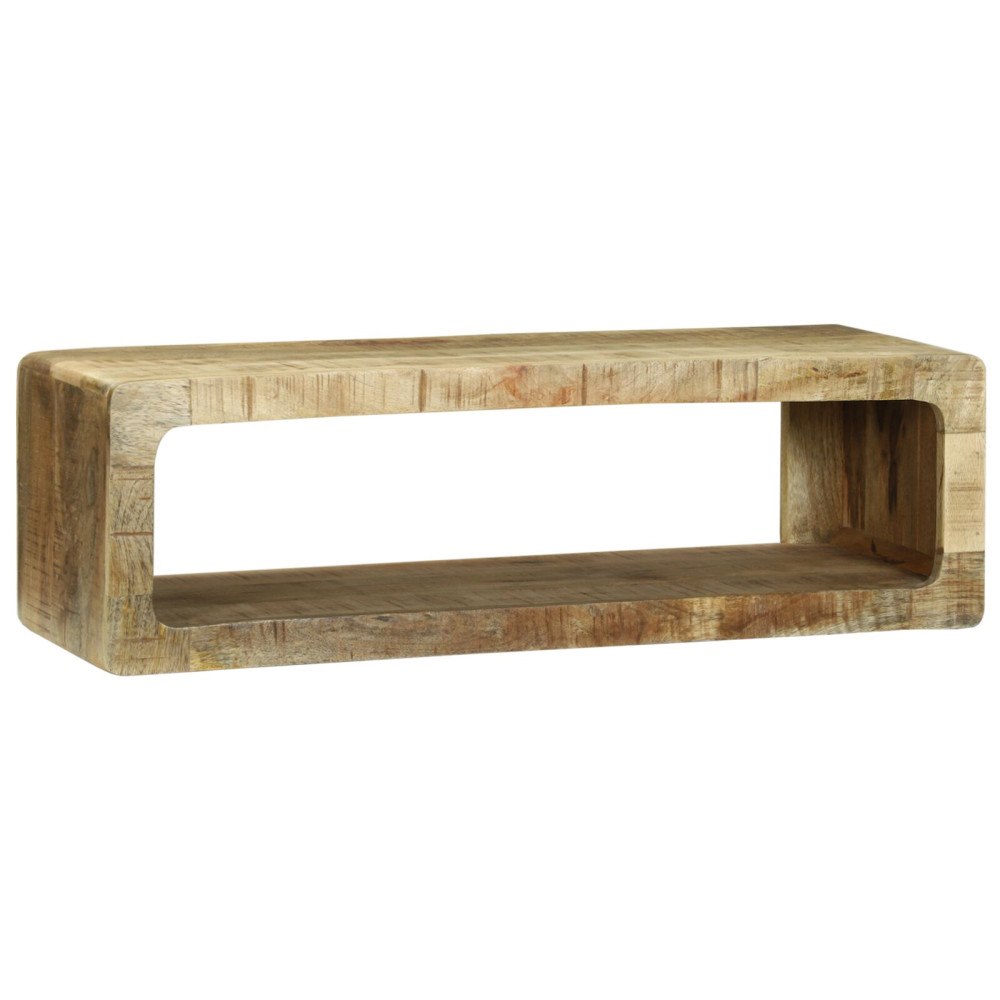 vidaXL TV Skåp 80x30x25 cm Massivt Trä Grovt Mangoträ