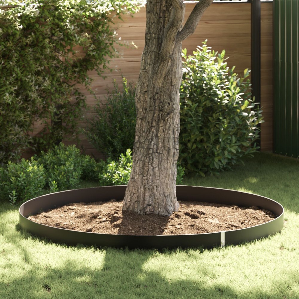 vidaXL Rotbarriär med kopplingsräler Svart 1x5 m 1,5 mm HDPE