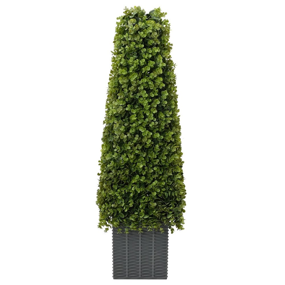 vidaXL Konstgjord Eukalyptus Träd med Kruka 27x27x90 cm Grön