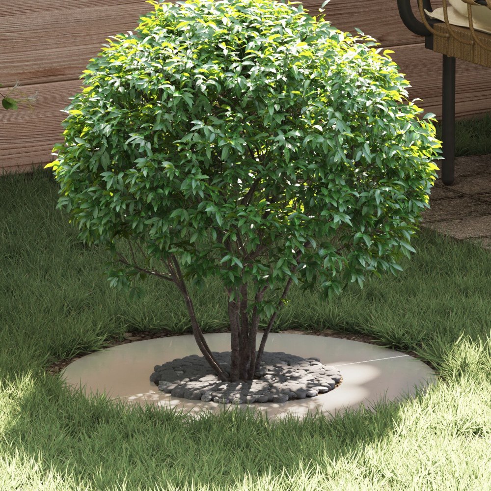 vidaXL Rostfritt Stål Planter Rostfritt Stål Medium Snygg