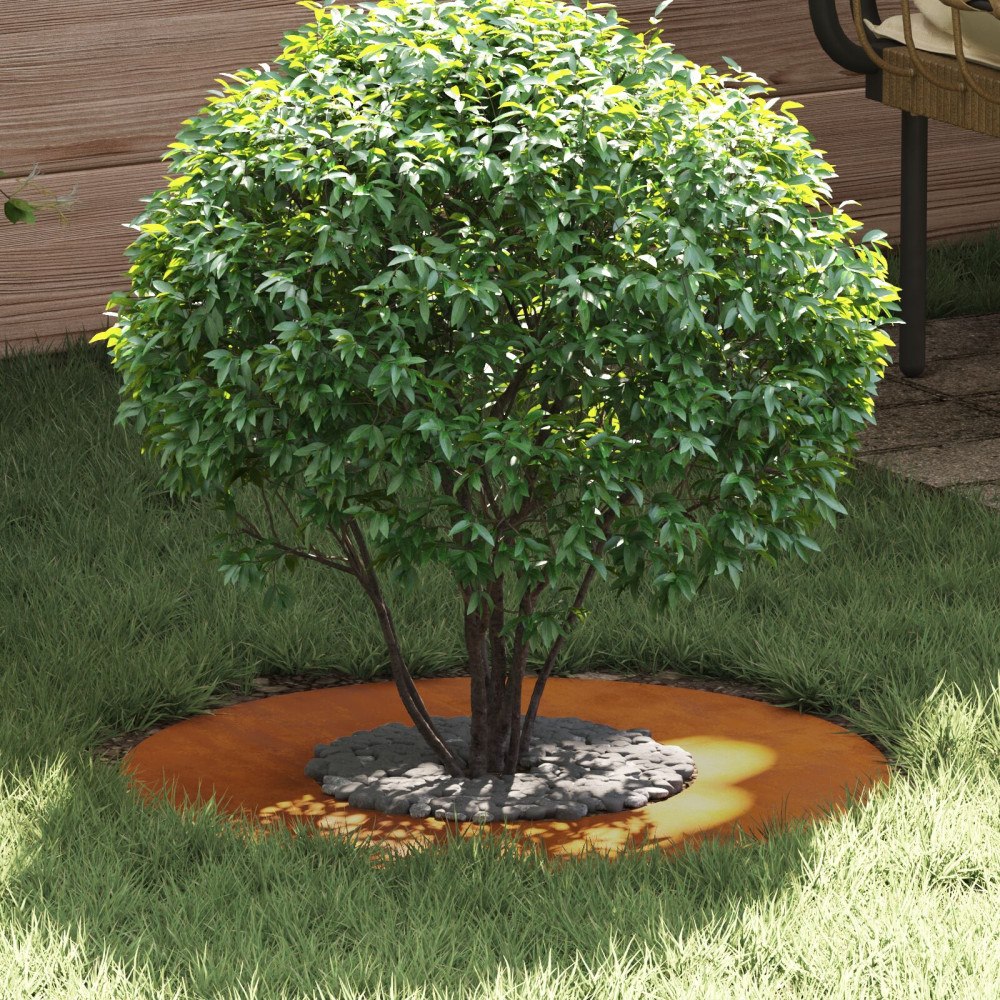 vidaXL Corten Stål Planter Corten stål Stor Dekorativa Inläggningar