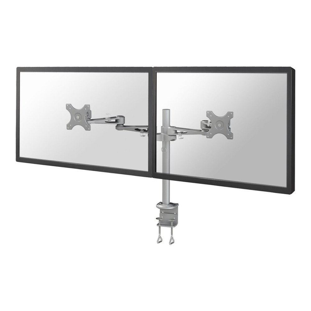 NewStar Neomounts FPMA-D935D monteringssats - fullständig rörelse - för 2 LCD-bildskärmar - silver
