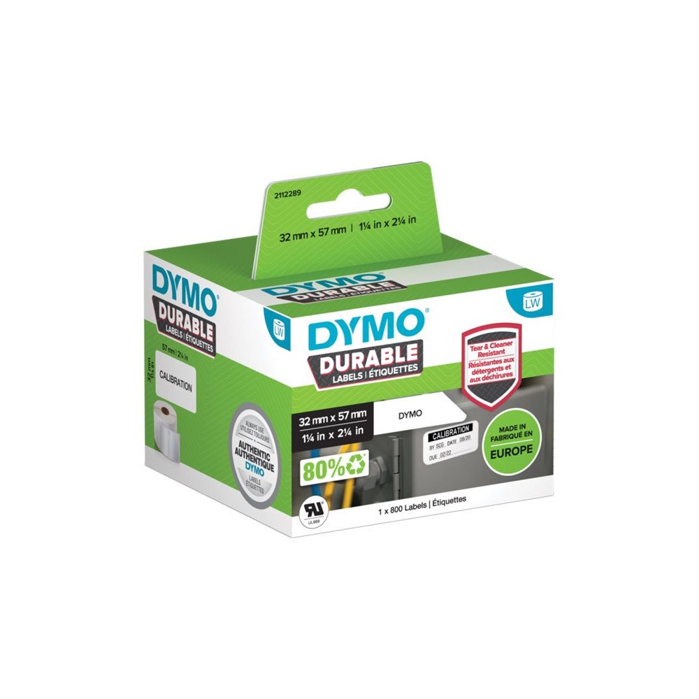 DYMO DYMO - etiketter - 800 etikett (er) - 32 x 57 mm
