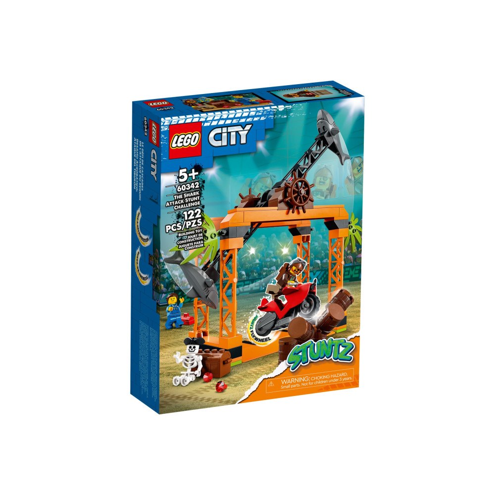 LEGO LEGO City 60342 - The Shark Attack Stunt Challenge - byggsats