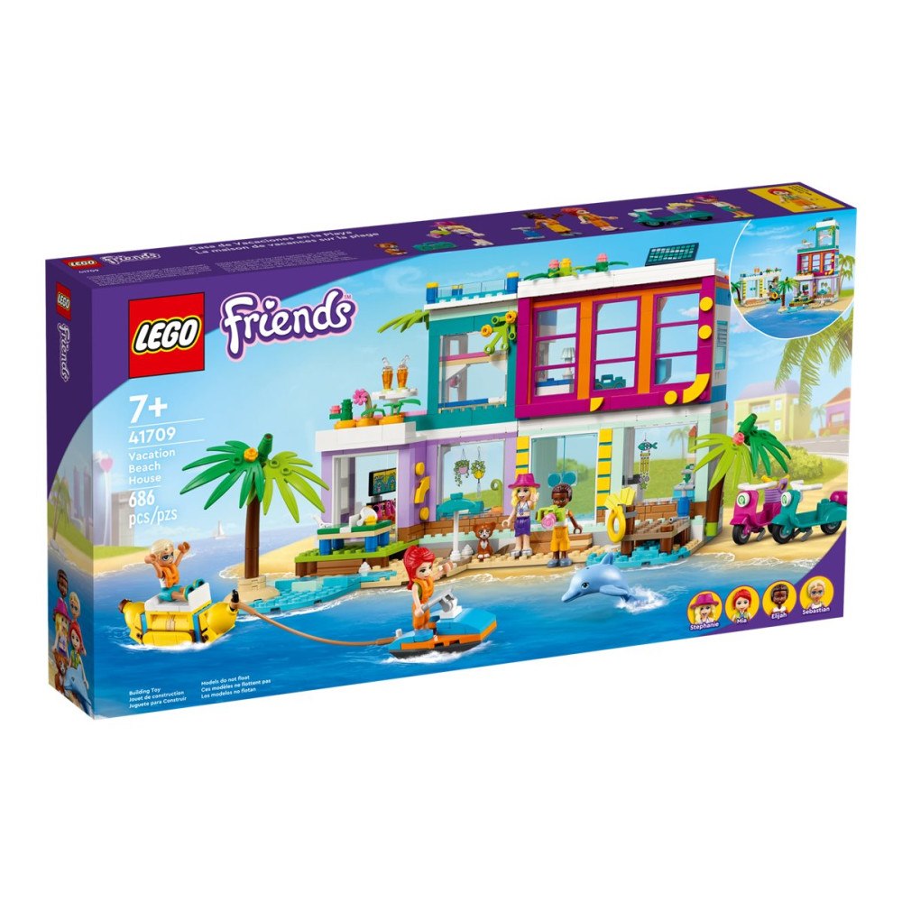 LEGO LEGO Friends 41709 - Semesterhus på stranden - byggsats