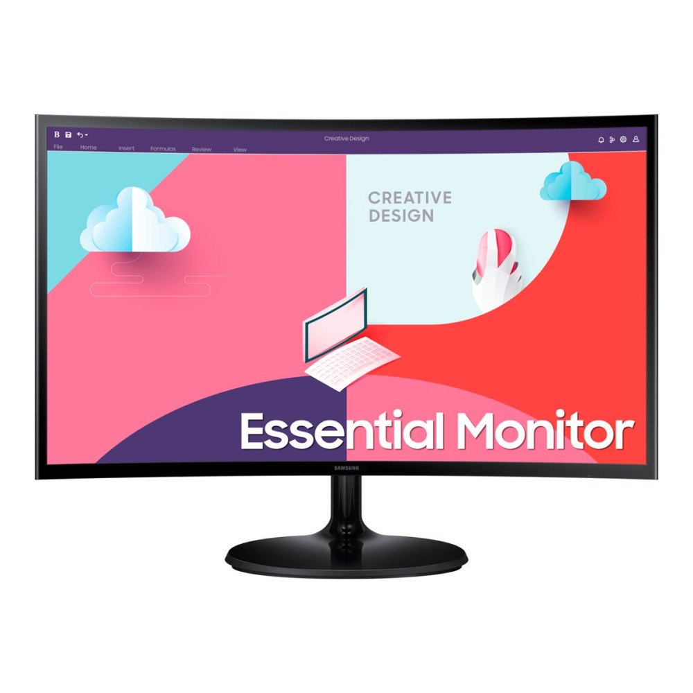 SAMSUNG Samsung S24C360EAU - S36C Series - LED-skärm - böjd - Full HD (1080p) - 24"