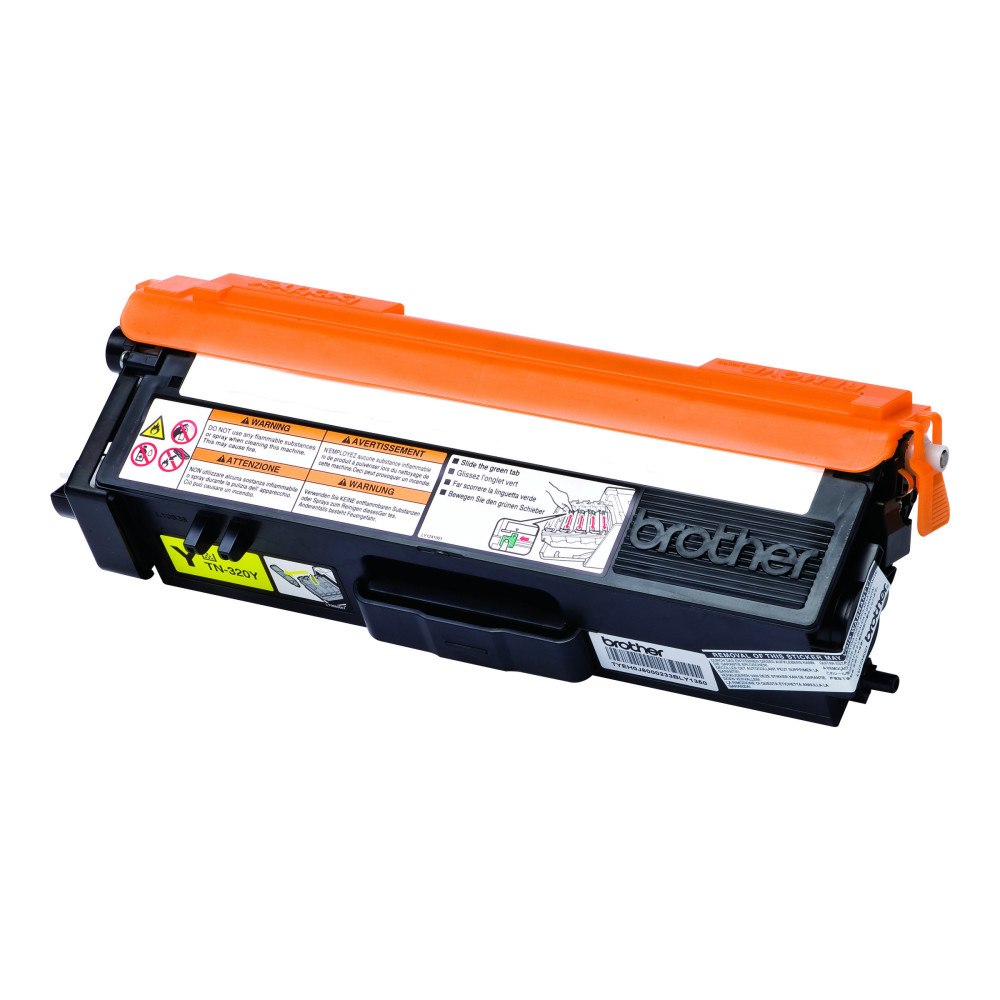 Brother Brother TN320Y - gul - original - tonerkassett
