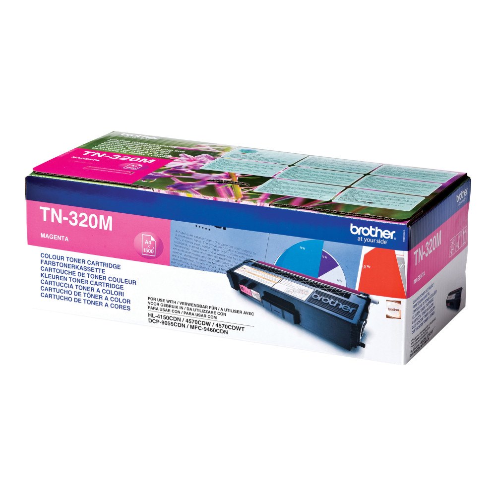 Brother Brother TN320M - magenta - original - tonerkassett