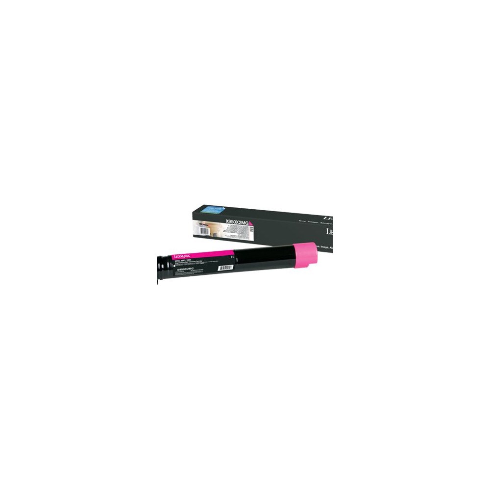 LEXMARK Lexmark - Extra lång livslängd - magenta - original - tonerkassett - LCCP
