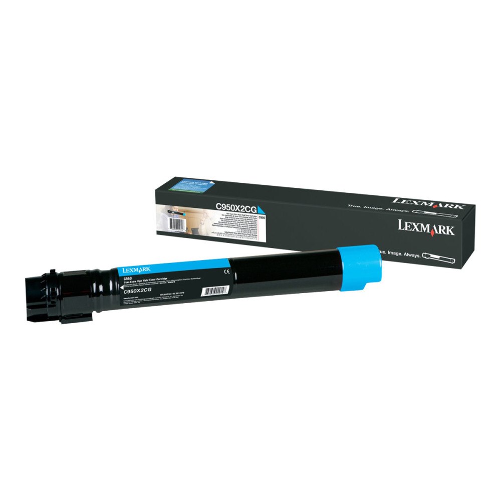 LEXMARK Lexmark - Extra lång livslängd - cyan - original - tonerkassett - LCCP