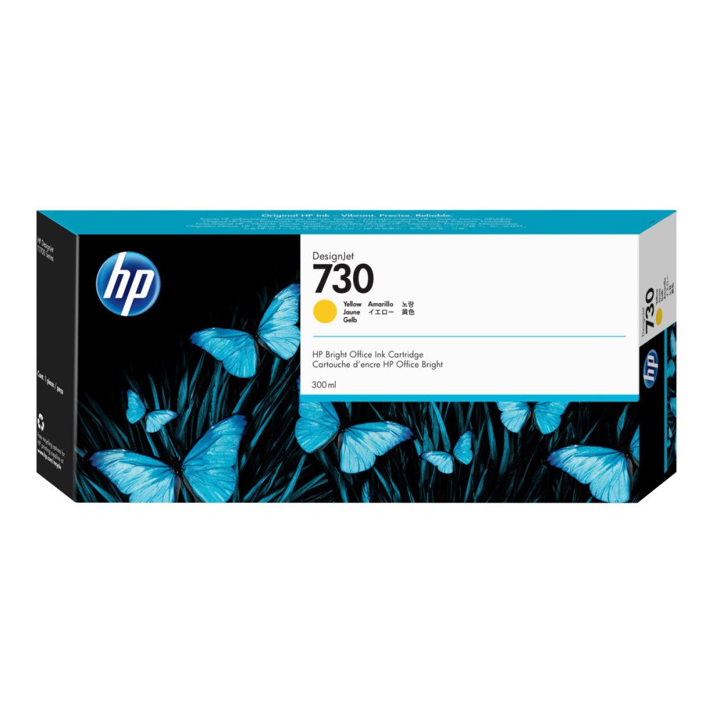 Hewlett-Packard HP 730 - hög kapacitet - gul - original - DesignJet - bläckpatron