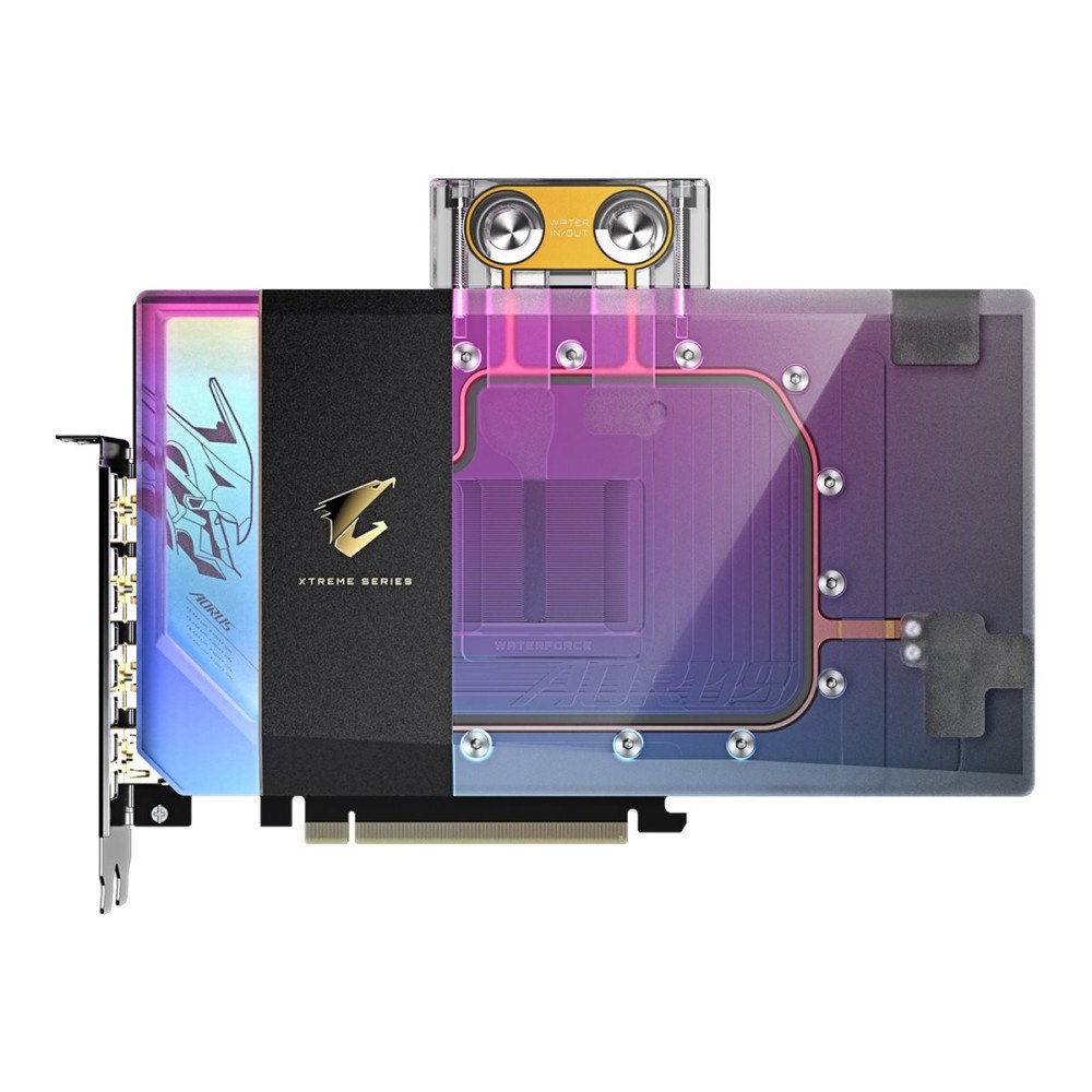 Gigabyte AORUS GeForce RTX 5090 XTREME WATERFORCE WB 32G - OC Edition - grafikkort - GeForce RTX 5090 - 32 GB