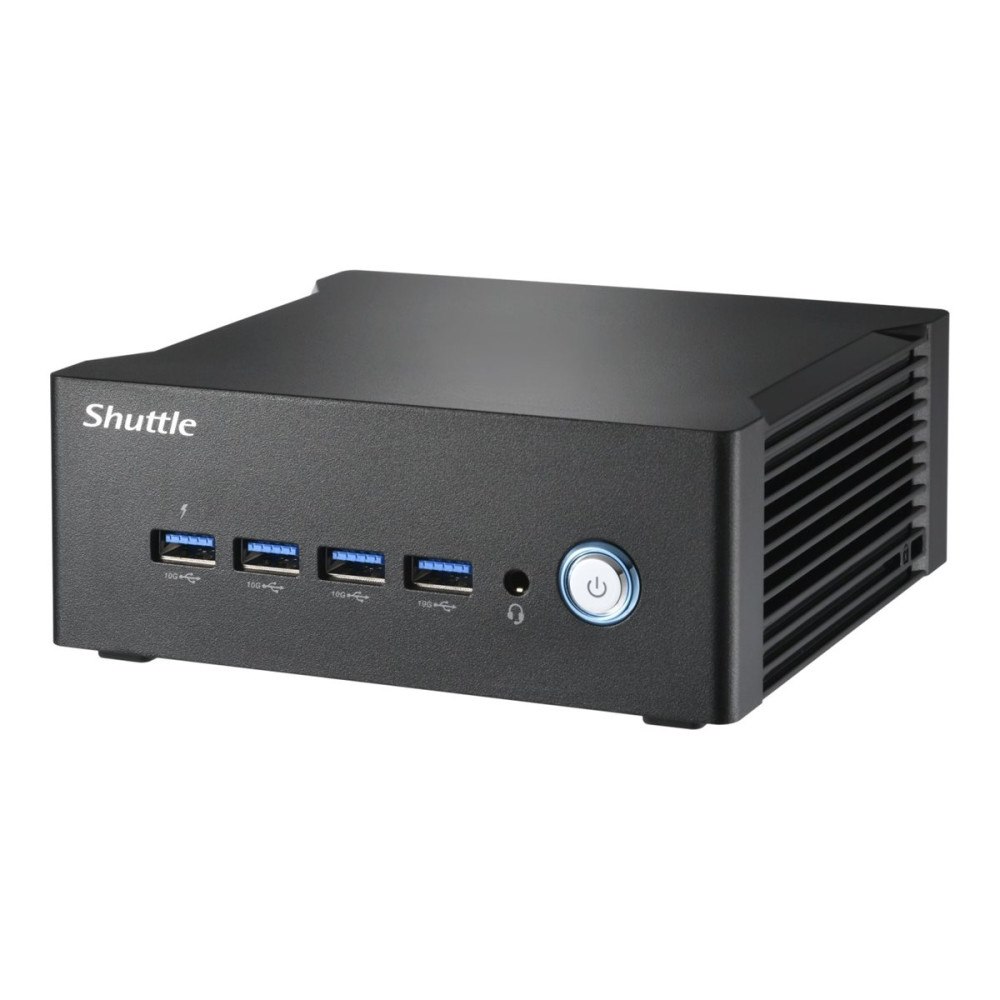 Shuttle Computer Group Shuttle XPC nano NT10H5 - mini-PC - AI Ready - Core Ultra 5 125H 1.2 GHz - 0 GB - ingen HDD