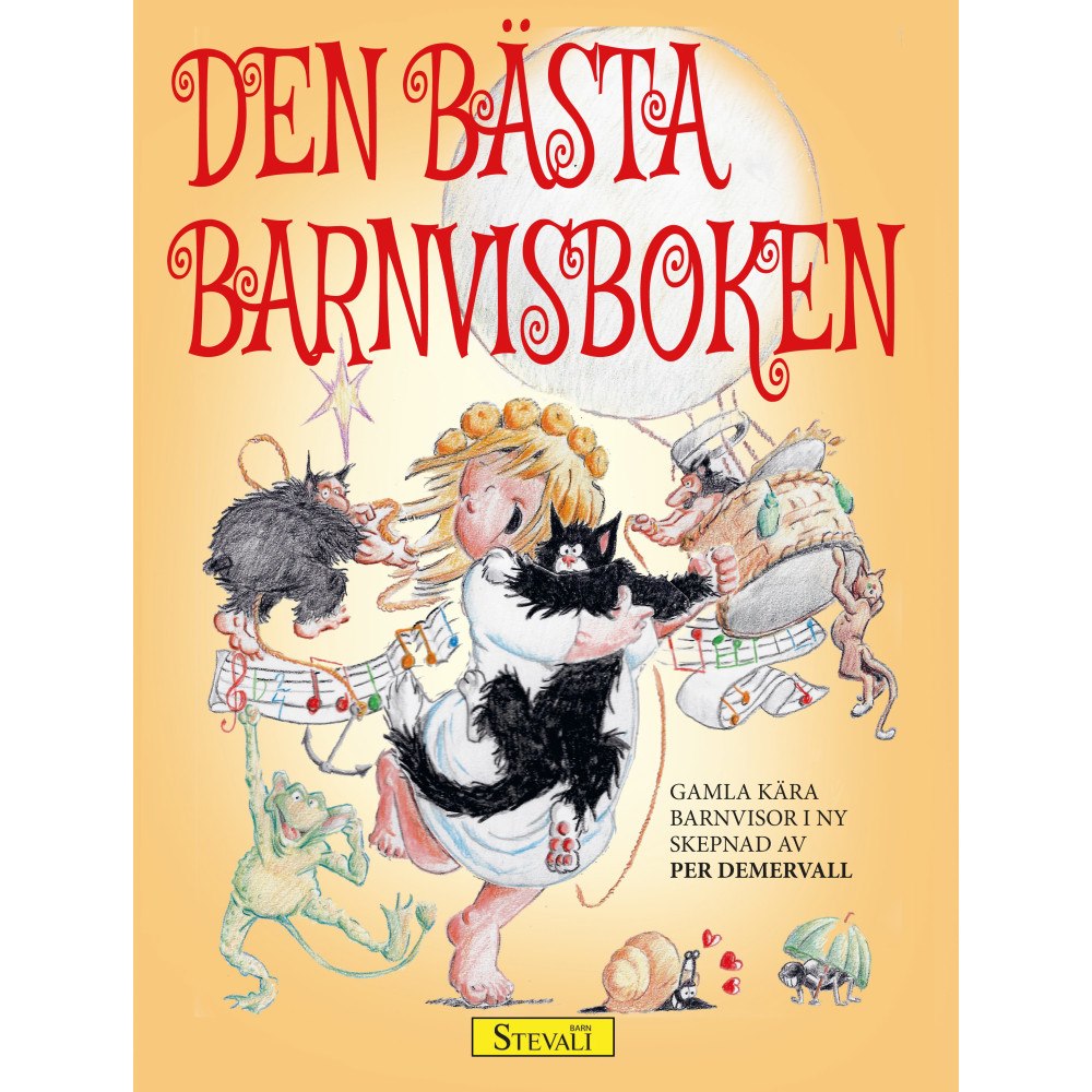 Per Demervall Den bästa barnvisboken (inbunden)