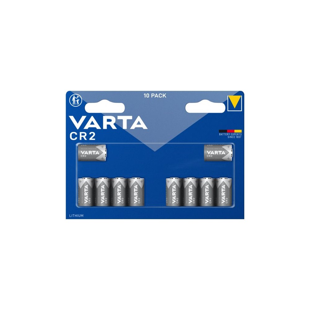 Varta Varta Professional batteri - cylindrisk - 10 x CR2 - primär litium mangan
