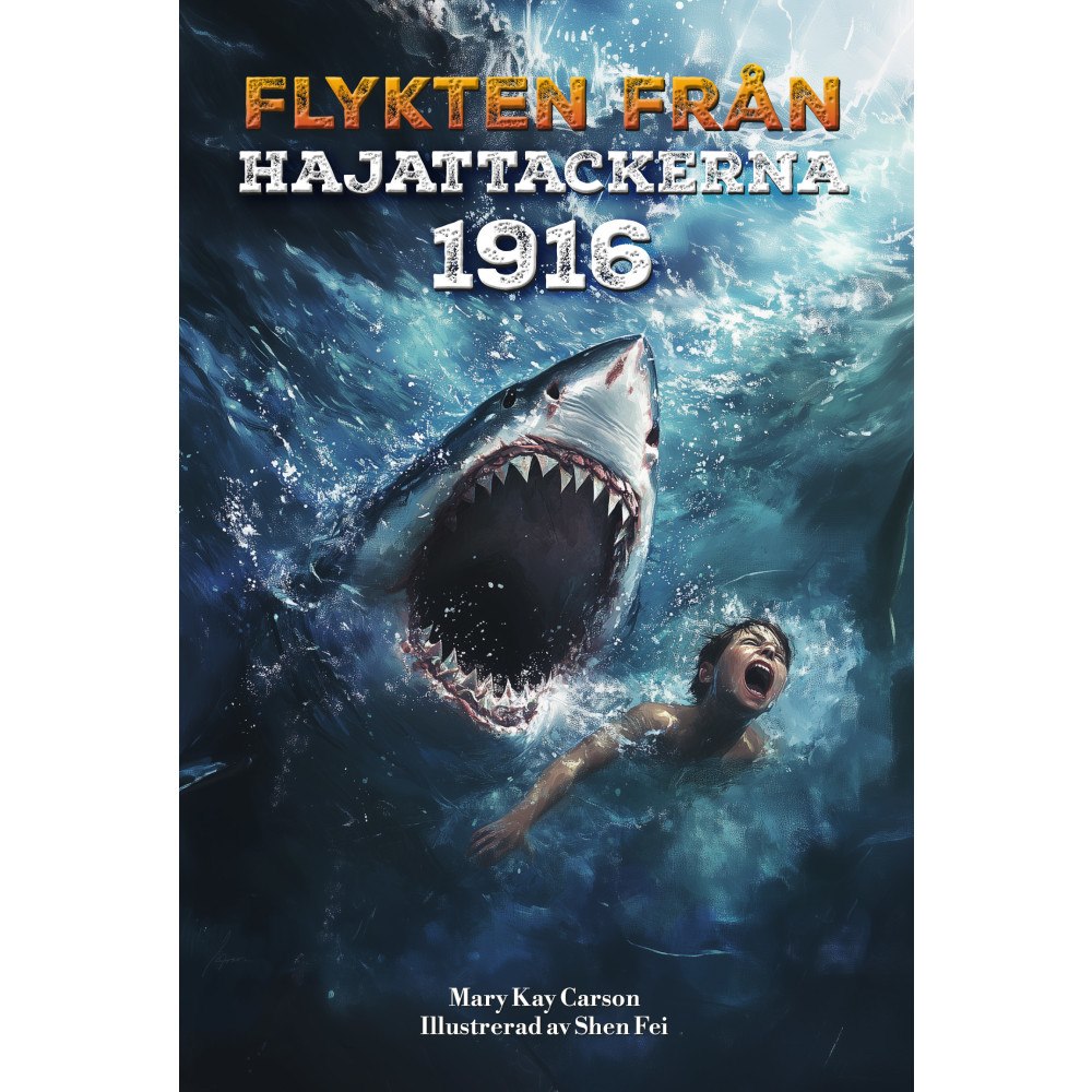 Tukan Förlag Flykten från hajattackerna 1916 (inbunden)