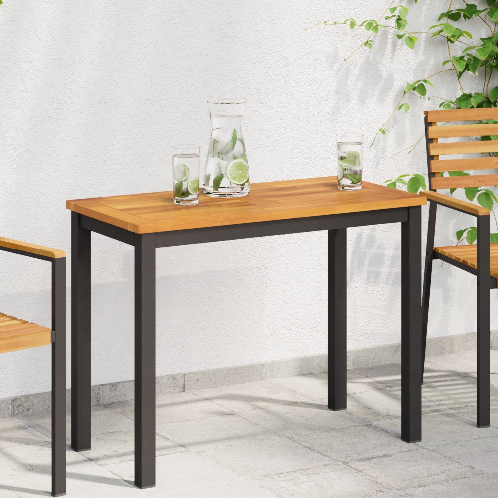 vidaXL Bordsskiva 80x40x2 cm Rektangulär Massivt trä Akaciat