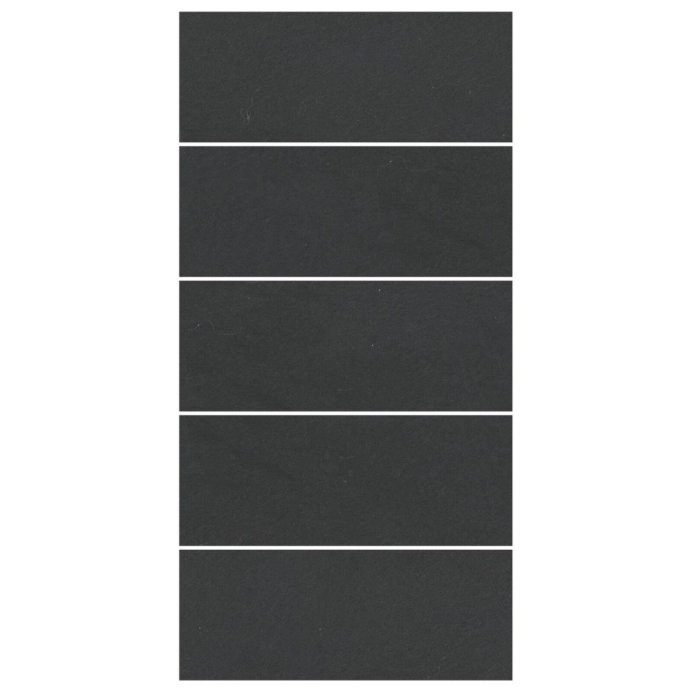 vidaXL Rektangulärt Poolöverdrag Svart Polyeten 550 x 280 cm