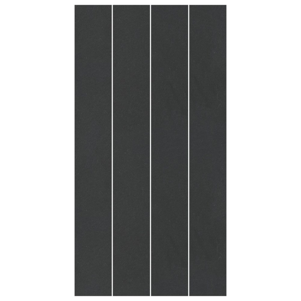 vidaXL Rektangulärt Poolöverdrag Svart Plast 820 x 420 cm