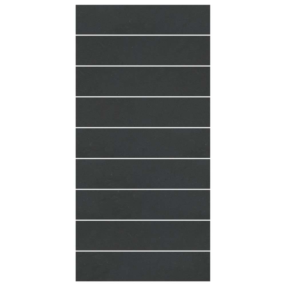 vidaXL Rektangulärt Poolöverdrag Svart Plast 999 x 500 cm Vattentåligt