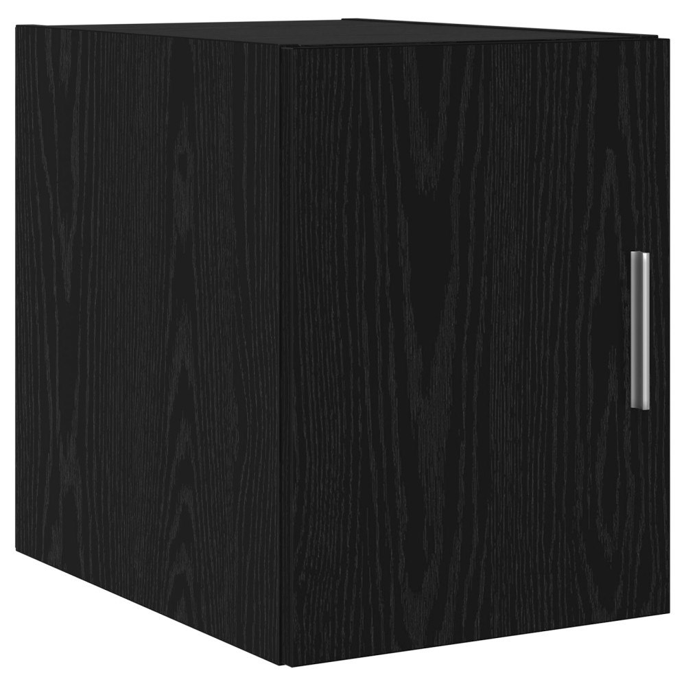vidaXL Väggskåp Svart ek 30x42.5x40 cm Konstruerat trä
