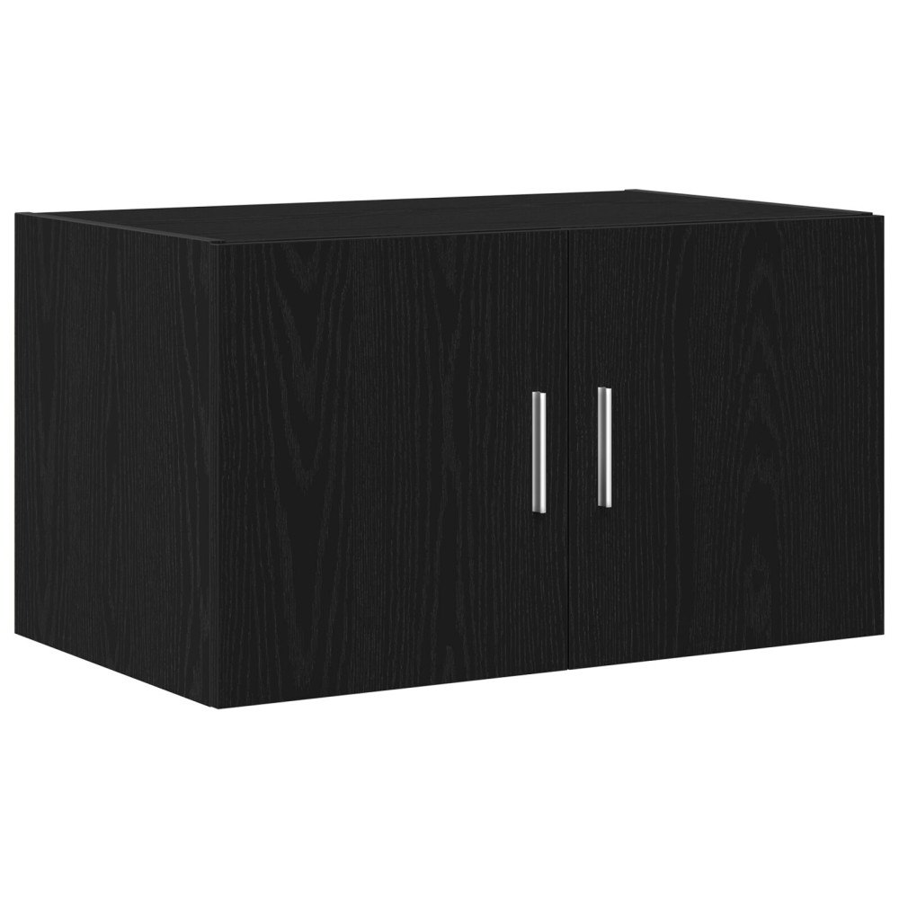 vidaXL Väggskåp svart ek 70x42,5x40 cm konstruerat trä