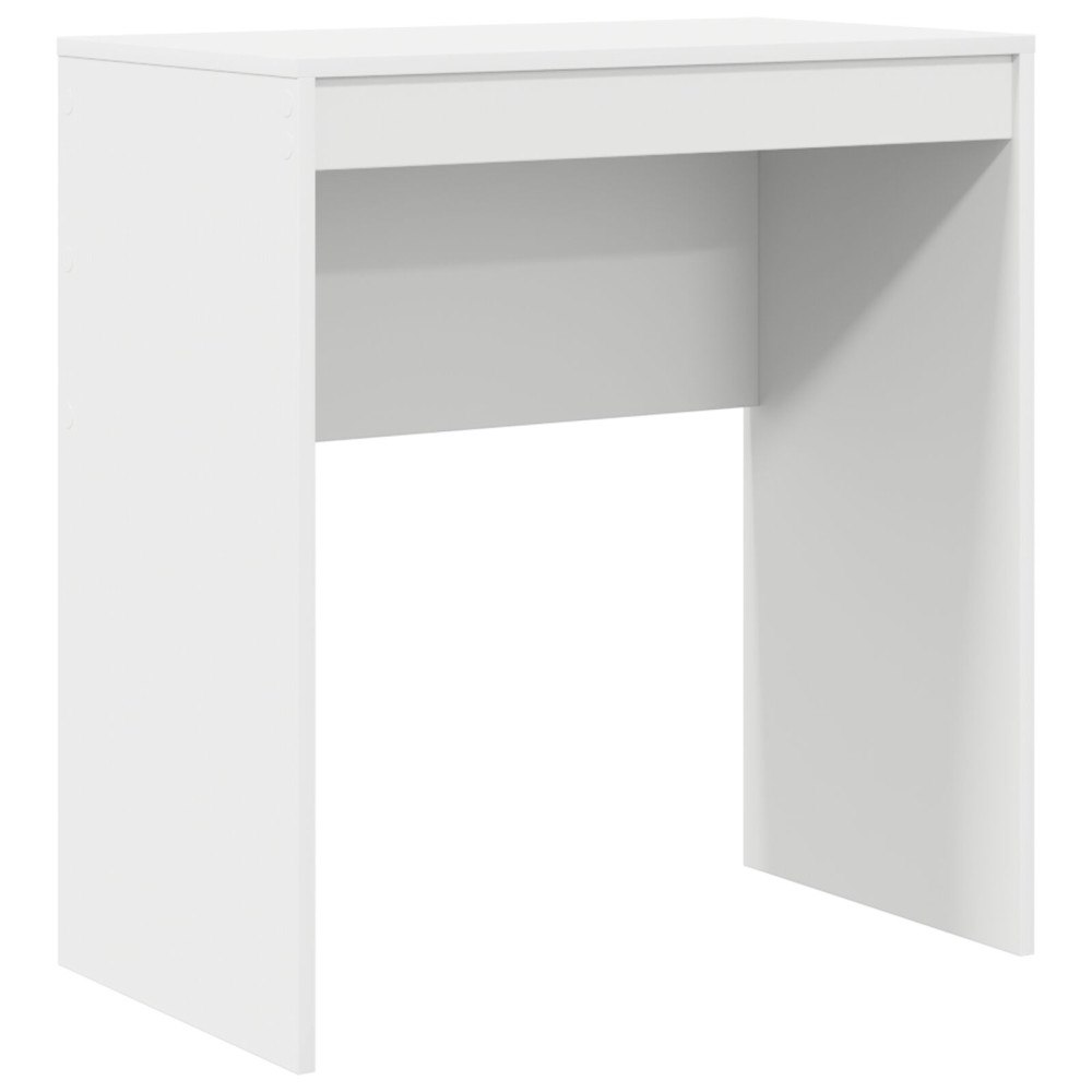 vidaXL Skrivbord Vitt Konstruerat trä 70 x 40 x 76 cm Enkelt Skrivbord