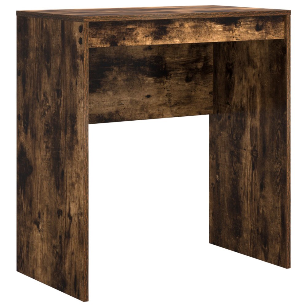vidaXL Rökt Ek Skrivbord Rökt Ek MDF 70 x 40 x 76 cm Hållbar