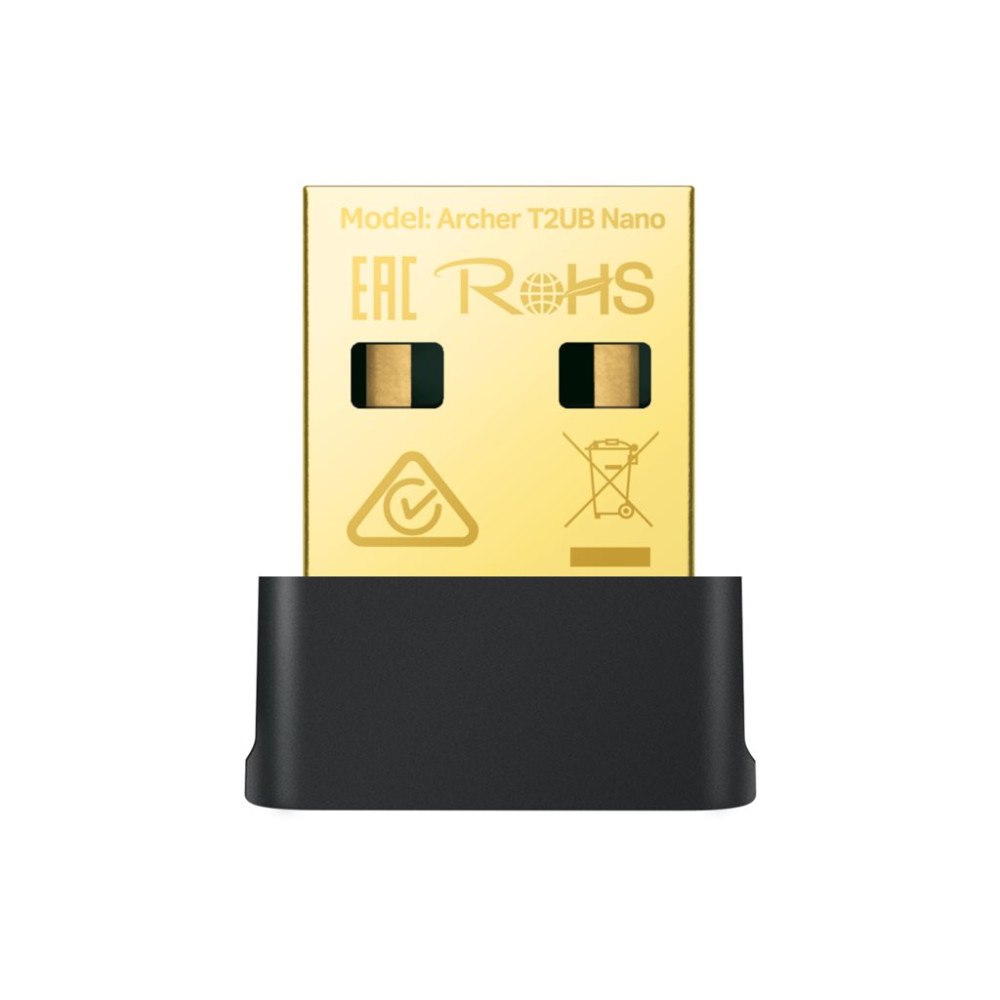 TP-LINK TP-Link Archer T2UB Nano V1 - nätverksadapter - USB 2.0
