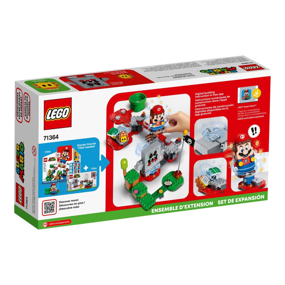 LEGO LEGO Super Mario 71364 - Whomp's Lava Trouble, expansionsuppsättning - byggsats