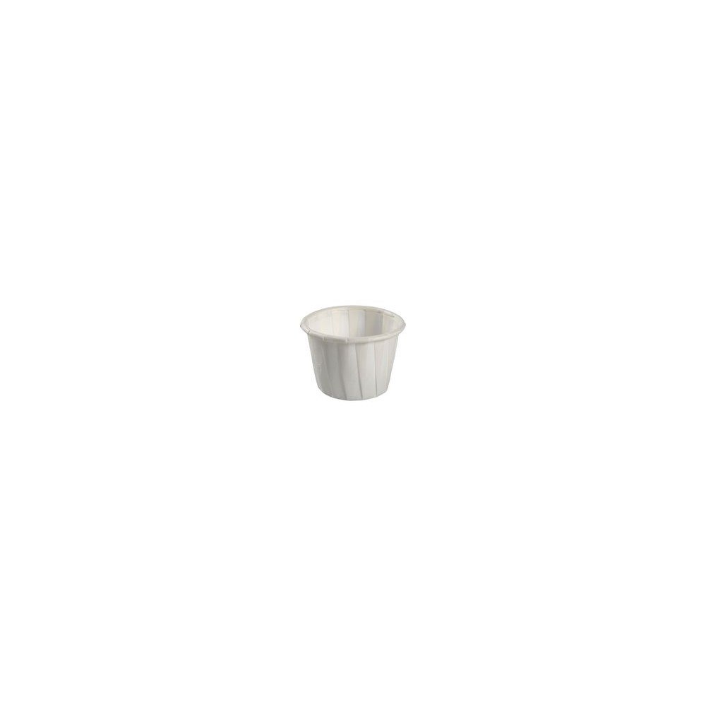 Abena Plissébägare Ø4,4cm 30ml vit 250/fp