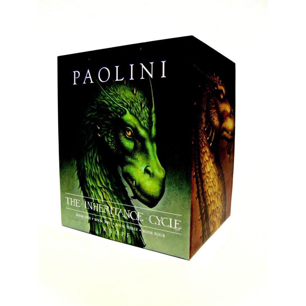 Christopher Paolini The Inheritance Cycle 4-Book Hard Cover Boxed Set: Eragon; Eldest; Brisingr; Inheritance (inbunden, eng)