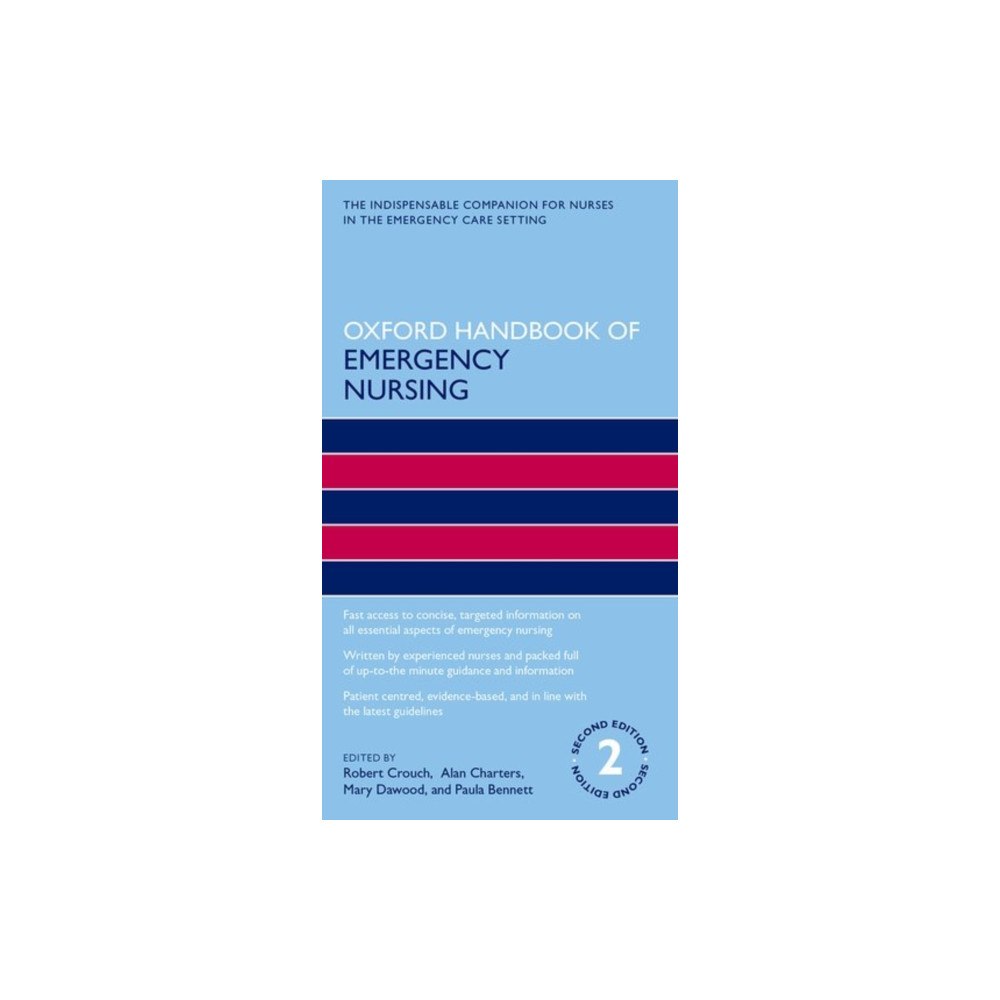 Oxford University Press Oxford Handbook of Emergency Nursing (häftad, eng)