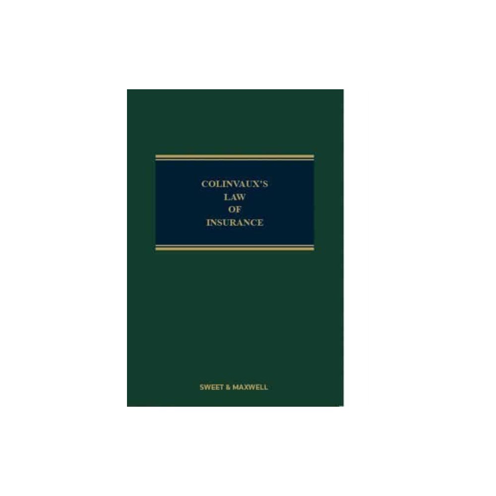 Sweet & Maxwell Ltd Colinvaux's Law of Insurance (inbunden, eng)