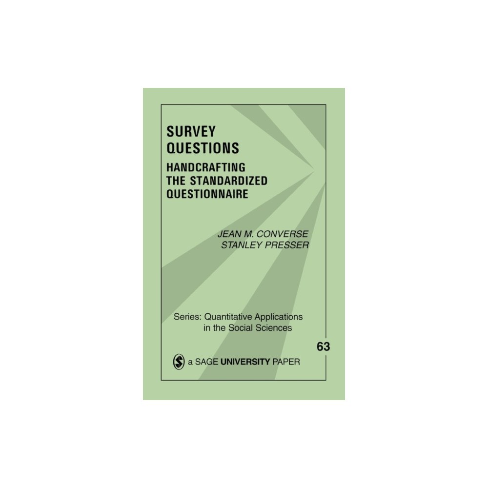 Sage publications inc Survey Questions (häftad, eng)