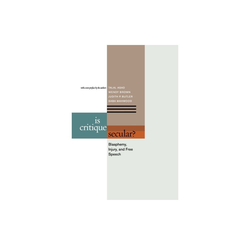 Fordham university press Is Critique Secular? (häftad, eng)