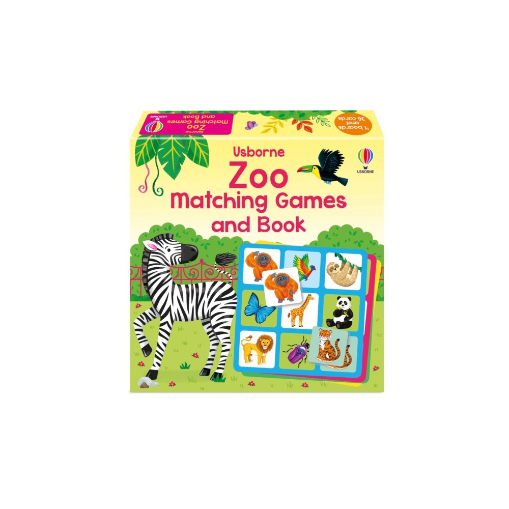 Usborne Publishing Ltd Zoo Matching Games and Book