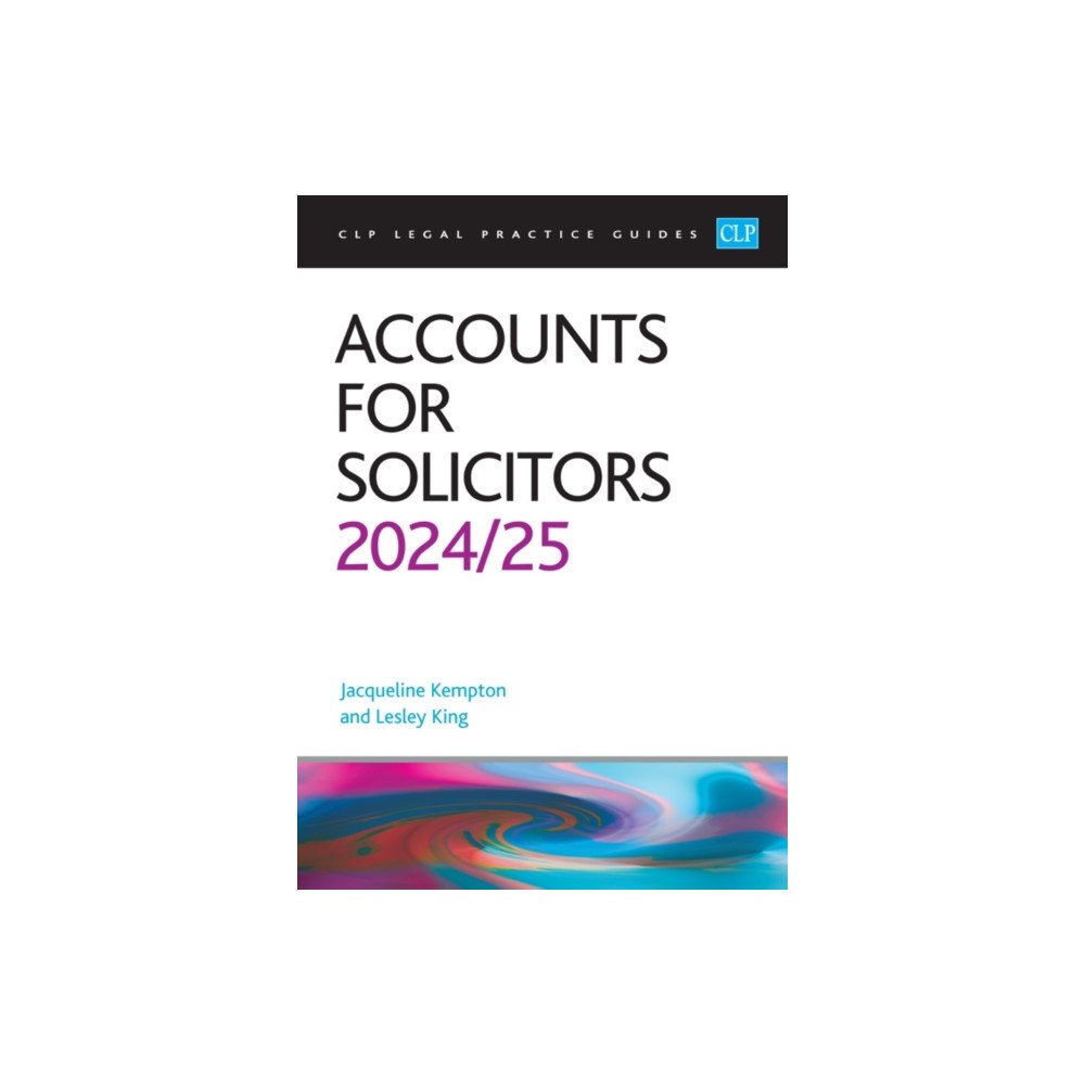 The University of Law Publishing Limited Accounts for Solicitors 2024/2025 (häftad, eng)