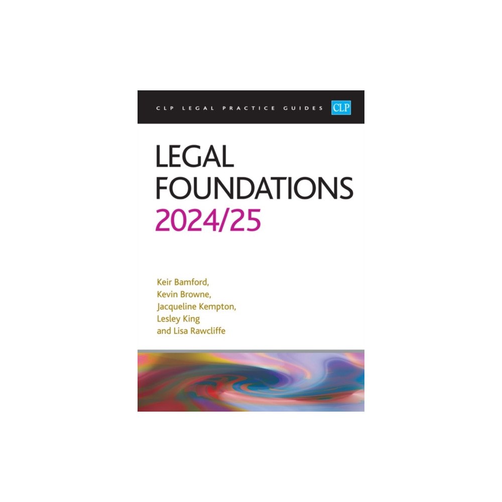 The University of Law Publishing Limited Legal Foundations 2024/2025 (häftad, eng)